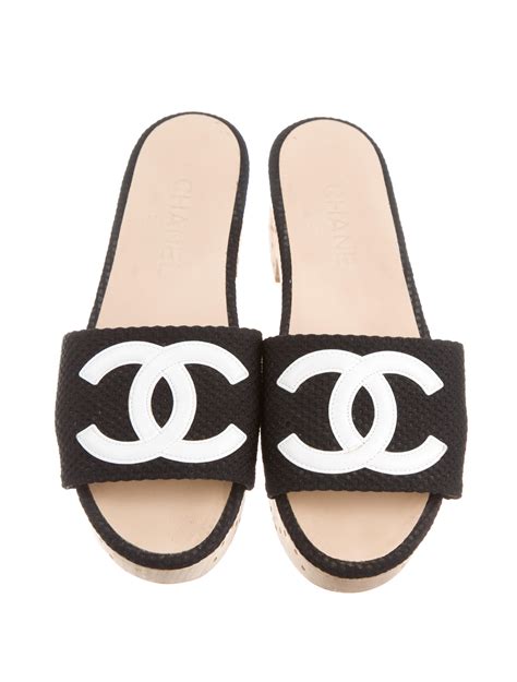 Chanel slides for women